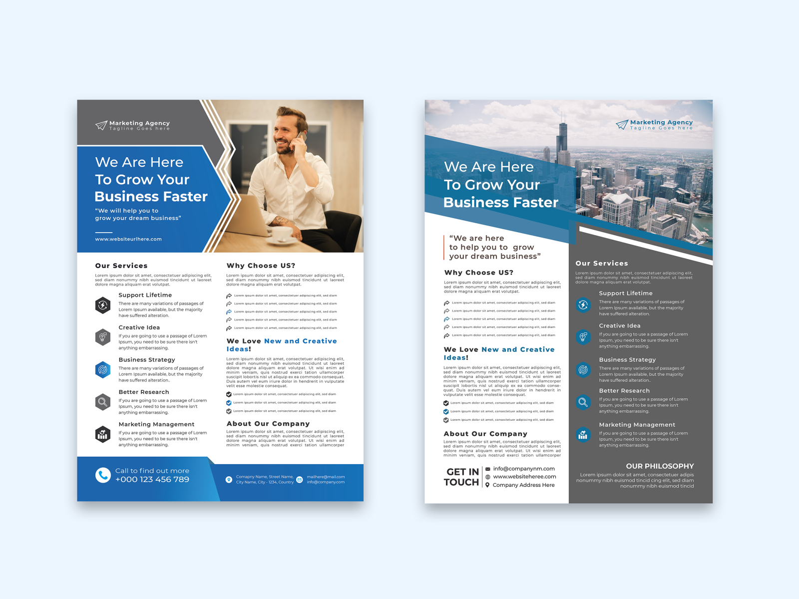Business Flyer Template Design by Shorov Nath Shuvo on Dribbble