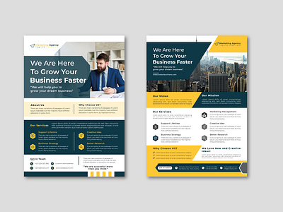 Business Flyer Template Design