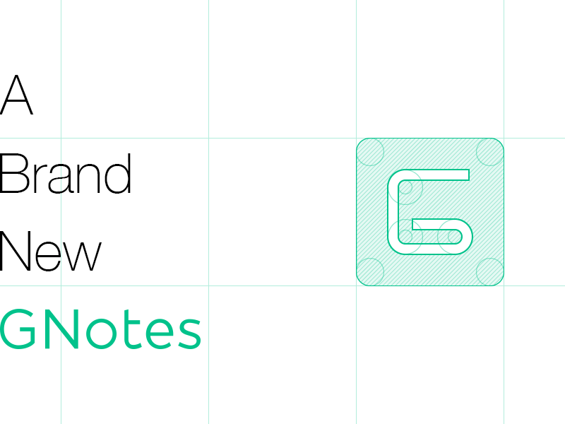 A Brand New Gnotes gnotes logo