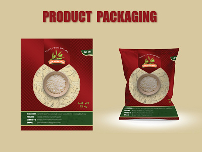 Rice Bag Packaging bag package product packaging rice bag package