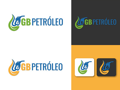 GB Petroleo | Logo Concept branding creative design design gas station logo graphic design illustration logo petrol logo vector