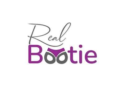 Real Bootie | Logo Design bootie bootie logo branding butt logo creative design design fitness graphic design illustration logo real vector workout