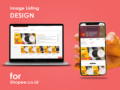 Image Listing Design for Marketplace digital design graphicdesign productdesign promotional design shopee thumbnail