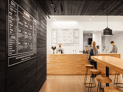 The Eastman Egg Company architecture interior design interiors retail design