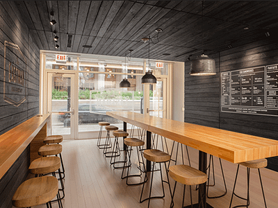 The Eastman Egg Company architecture interior design interiors retail design