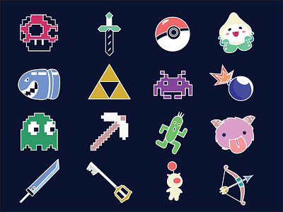 Gaming Icons Round 2