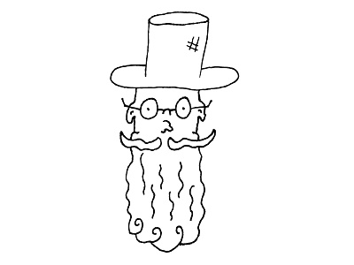 Medicine Man beard character illustration medicine man nathan duffy