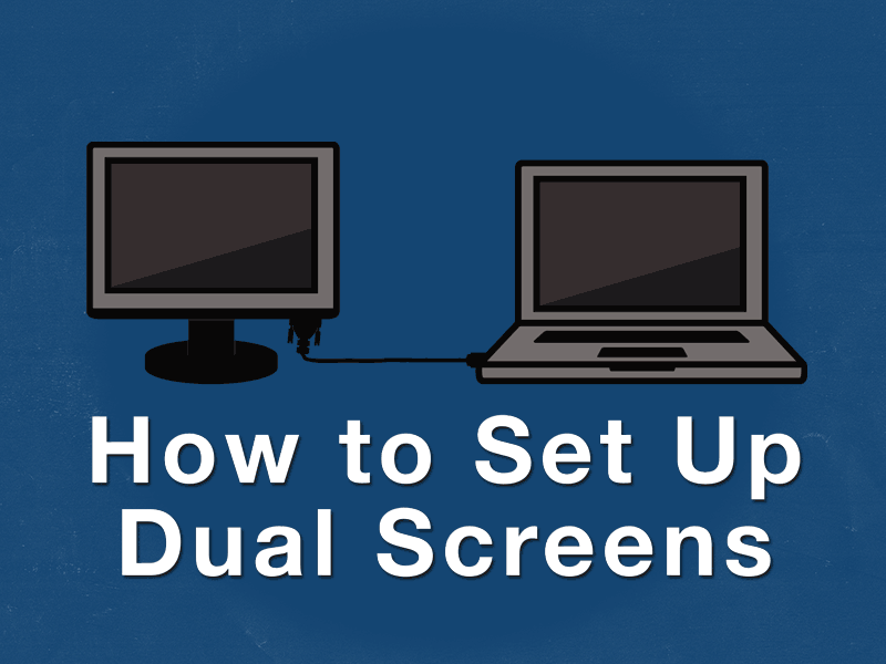 How to Set Up Dual Screens animation bumper computer gif nathan duffy screen