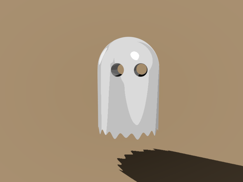 Ghost animation c4d cinema4d ghost gif halloween loop nathan duffy spooky