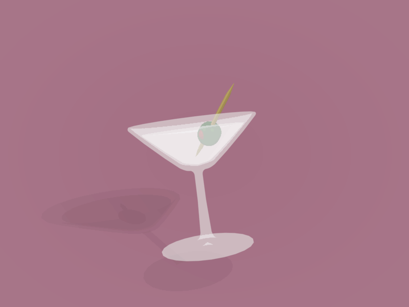 Martini 3d alcohol animation c4d cinema4d cocktail drink gif glass loop martini nathan duffy