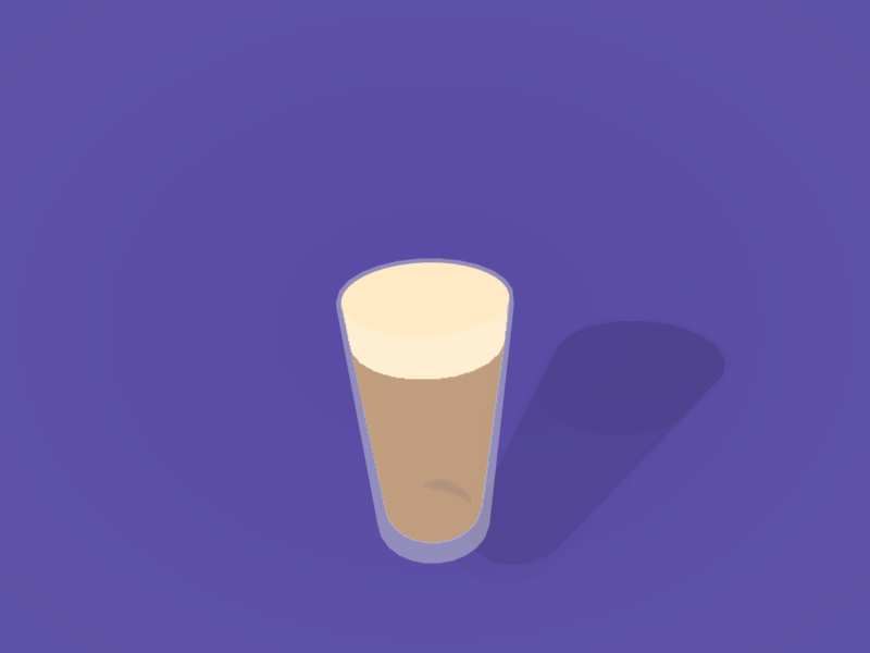 Beer alcohol animation beer c4d cinema 4d gif glass loop nathan duffy pint