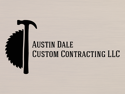 Austin Dale Custom Contracting branding icon logo logo design nathan duffy