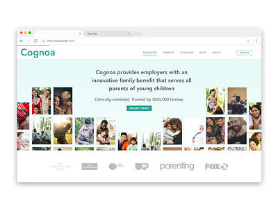 Cognoa Homepage