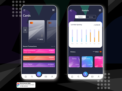 Finance Mobile App app balance banking budget chart charts clean app credit card dasboard design finance iphone mobile mobile ui money payment pounds wallet