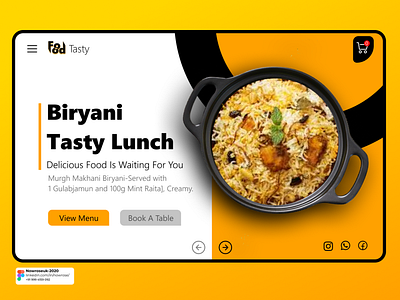 Food Landing Page