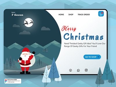 Christmas Web Shop