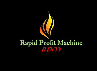 Rapid Profit Machine branding design logo marketing