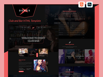 Domex - Night Club and Event HTML Template