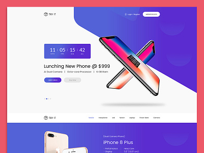 Tryit - Product Offer Landing Page HTML Template