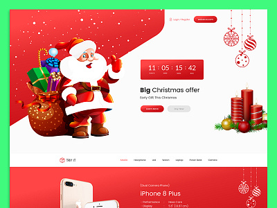 Tryit - Product Offer Landing Page HTML Template affiliate christmas discount furniture landing page illustration item sales landing page logo mobile offers multipurpose offers product landing page product marketing product sale sale shop shopping startup vector webstrot