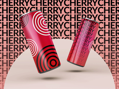 Cherry Drink! abstract adobe blend tool branding colors concept creativity design graphic design journey soft drink typography vector