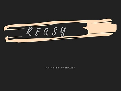 Reasy design logo painting