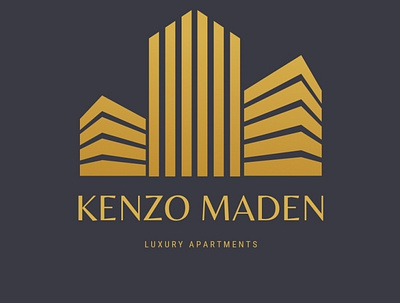 Kenzo Maden appartments design logo luxury logo