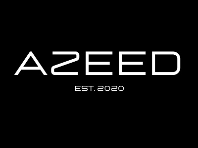 AZEED design logo minimalist