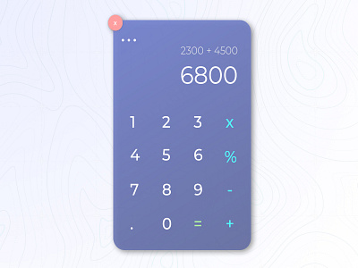 Calculator UI Design