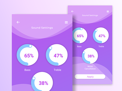 Setting page UI for a Music player app interface app ui design figma graphic design minimaldesign mobile app mobile ui music app music app setting setting ui settings settings ui ui ui and ux