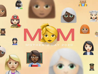 Mothers Day Series Design church church design design emoji mom mother mothersday series series art series brand series graphic
