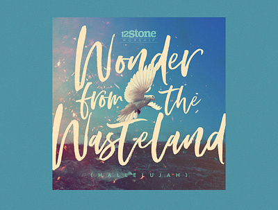 Wonder from the Wasteland album art album artwork album cover album cover design script font