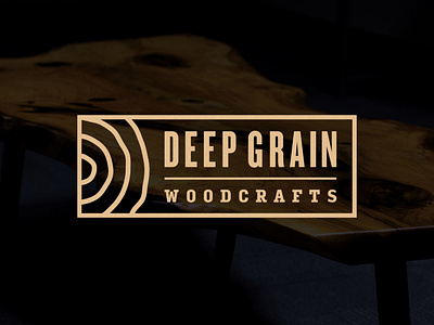 Deep Grain Woodcrafts Logo