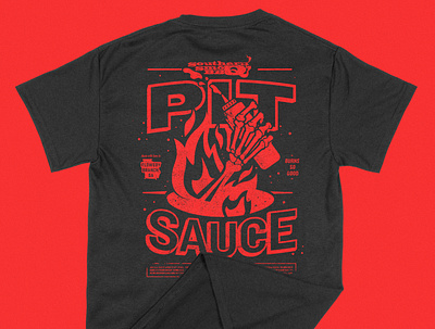 Southern Smoq BBQ T-Shirt barbecue bbq hot sauce screenprint skeleton southern tshirt