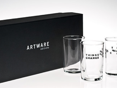 Things Change Juice Glasses design physical