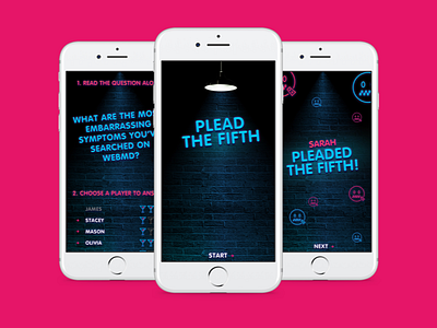 Plead the Fifth game ios neon