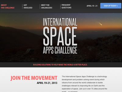 Space Apps apps challenge hack space theme