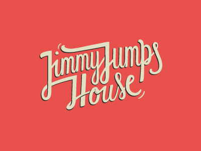 jimmy jumps design letters logo type typography