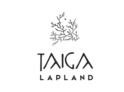 TAIGA Lapland branding design logo