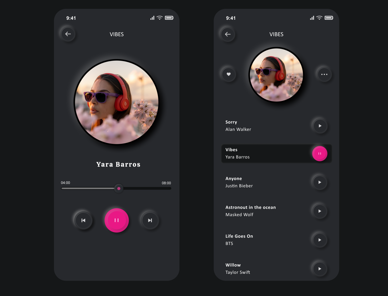 Neomorphic Music Player by Olawunmi Clement on Dribbble