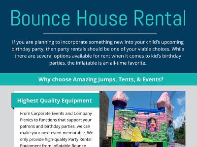 Bounce House Rentals Phoenix business