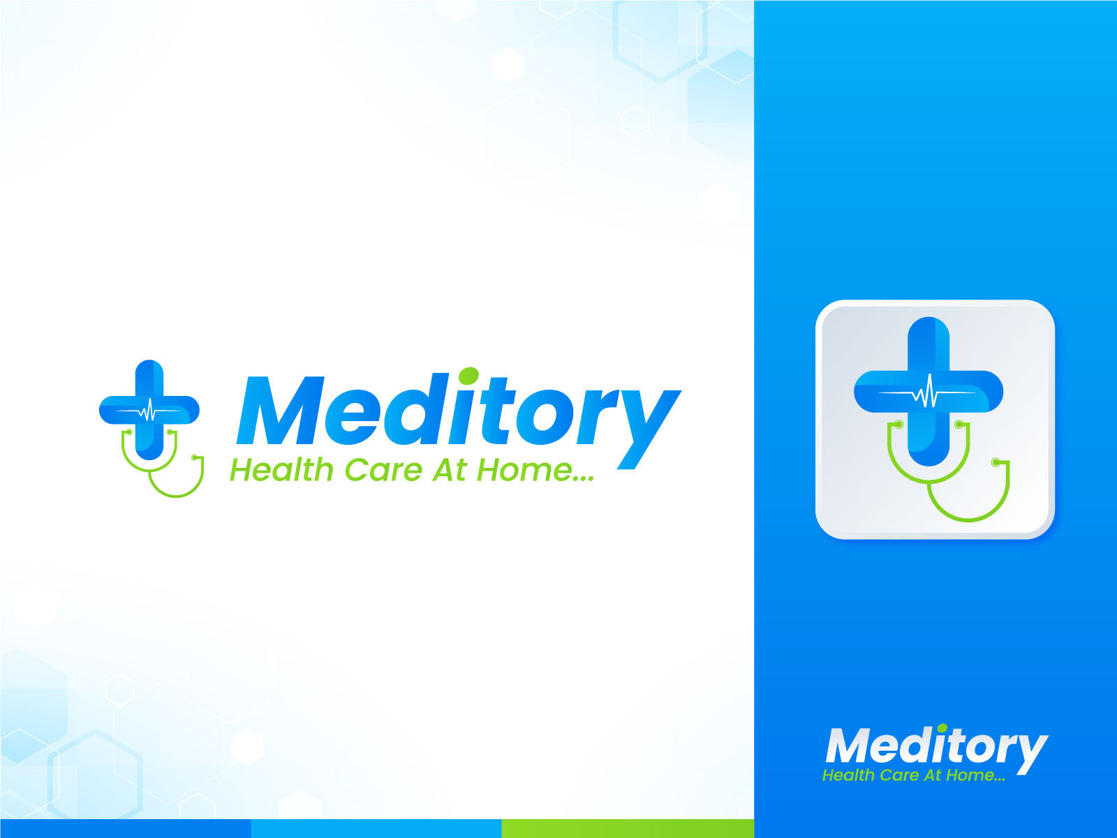 Meditory Logo Mark by Ashikur Rahaman on Dribbble