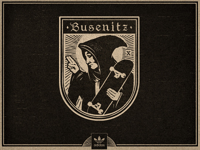 Adidas Busenitz 10 Year Logo