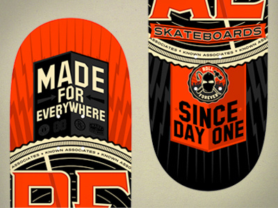 Noses And Tails skateboard