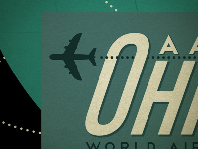 World Air airplane icon logo travel