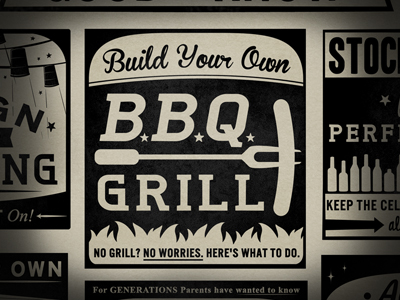 Build Your Own Bbq Grill ad bbq flames good to know grill type vintage