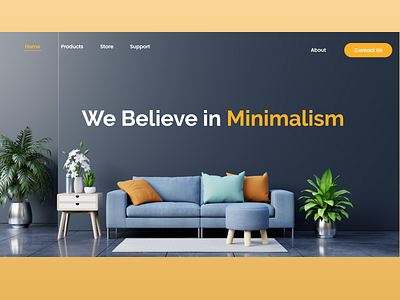 Furniture landing page