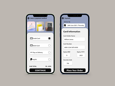 Credit Card Checkout 002 adobe xd animation app checkout credit card dailyui debit card design ios ios design payment web website design xd