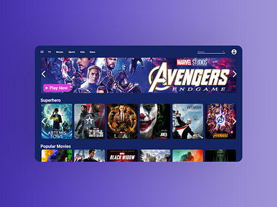 Bloomberg Smart TV App by Co Tran on Dribbble