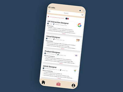 Job Listing- Daily UI 50 daily ui daily ui 50 design interface job listing product design ui ui design uiux ux ux design